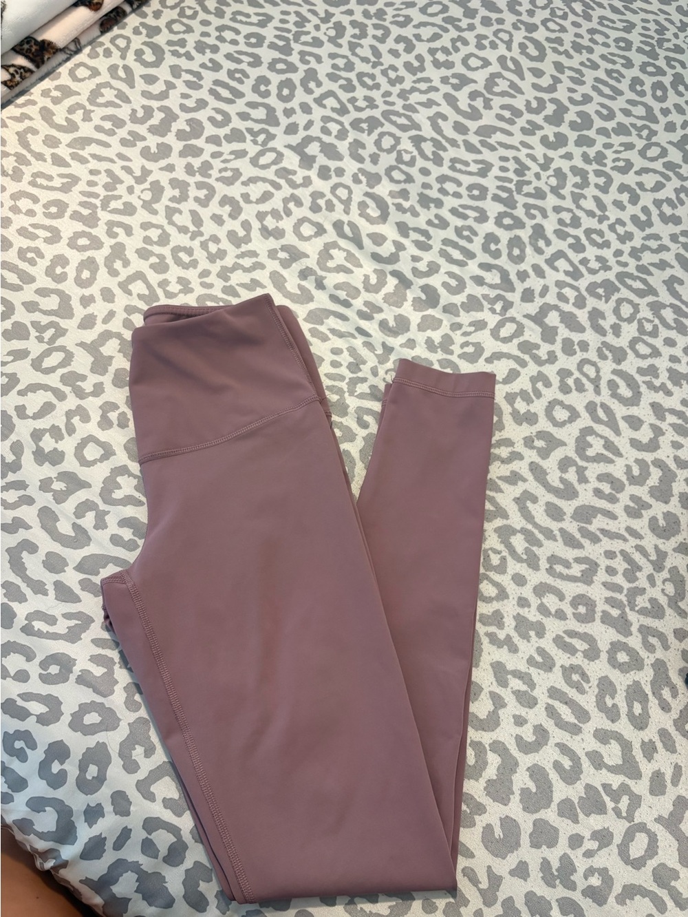 90 Degree By Reflex Mauve High-Waist Athletic Leggings